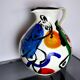 Vase painted by Peter Robert Keil, signed, Germany, 1984