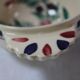 Ceramic eared bowl signed HB Quimper