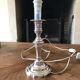 Louis XV silver metal lamp base