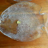 6 Arcoroc glass fish plates