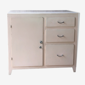 Buffet vintage rose - commode