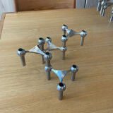 Set of 4 Bougeoirs Nagel 1960 - model S22