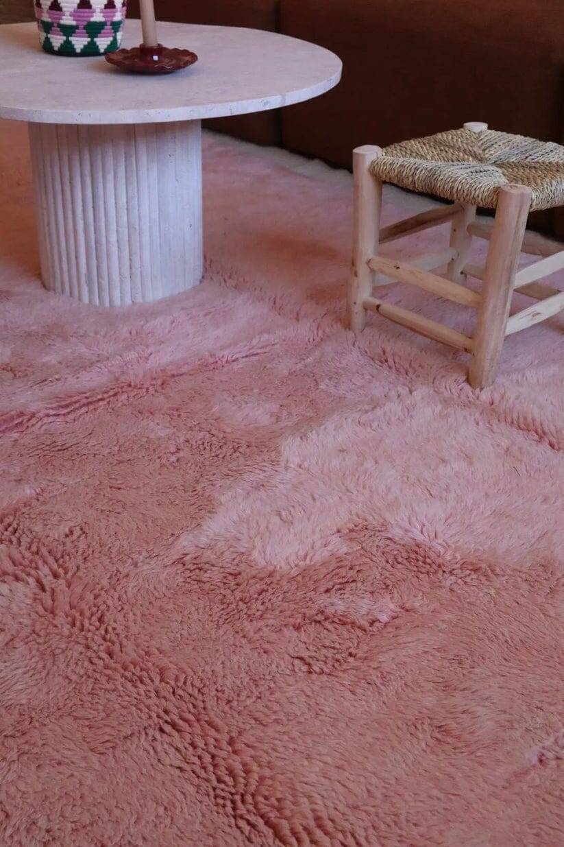 Tapis berbère fait main traditionnelle 250cmx150cm