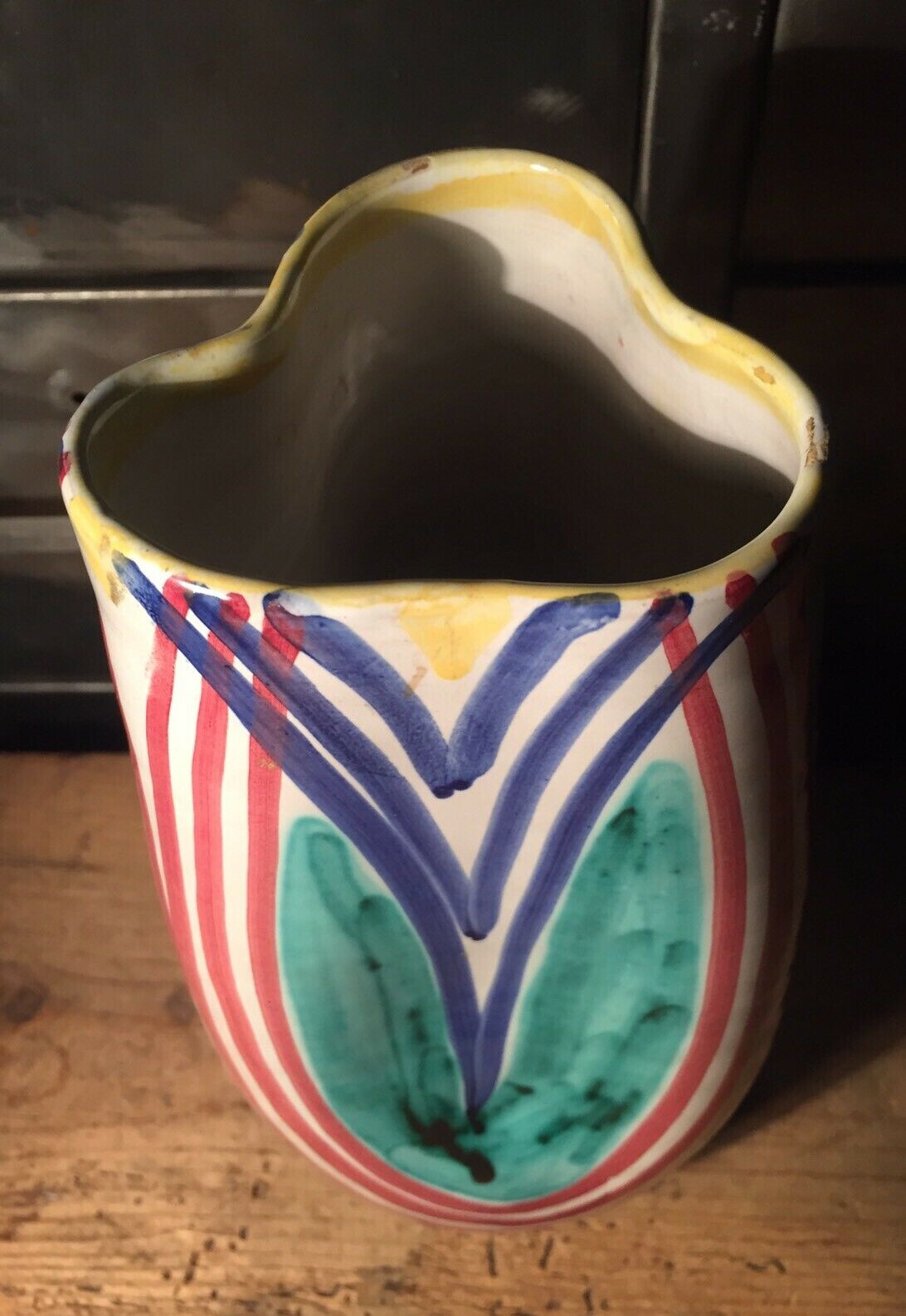 Vintage ceramic vase Italy