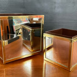 A pair of vintage Ousta Holland cache pots from the 1970s.