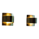 Pair of brass wall lights by Peter Celsing 1970