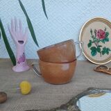 Two Montgolfier sandstone cups France