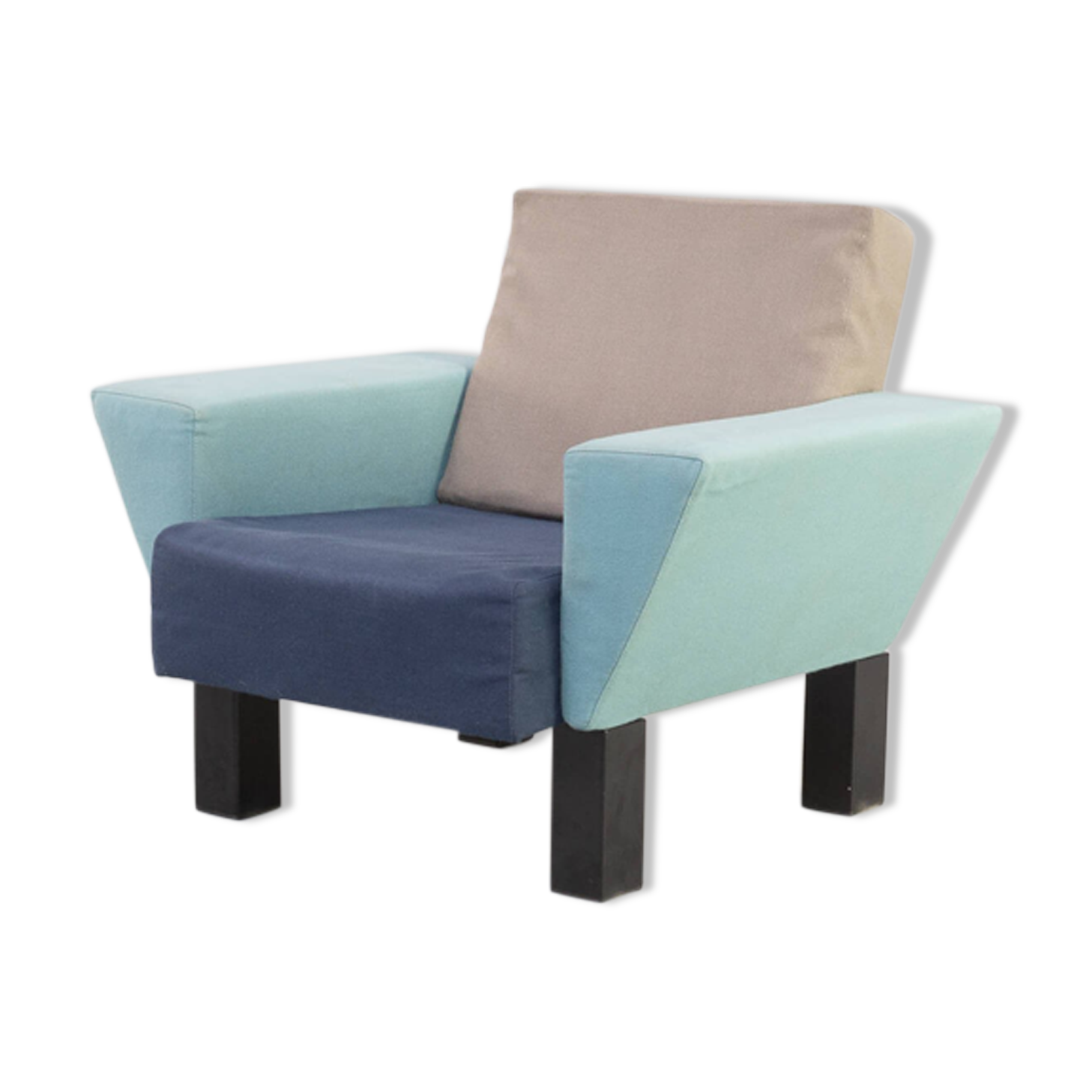 Ettore Sottsass ‘westside’ lounge chair for Knoll 80s