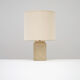 Lampe de table en pierre d'Albert Tormos circa 1970