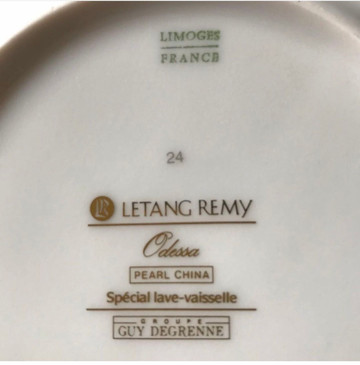 Letang Remy plate