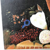 Canvas oil fruit and flowers
