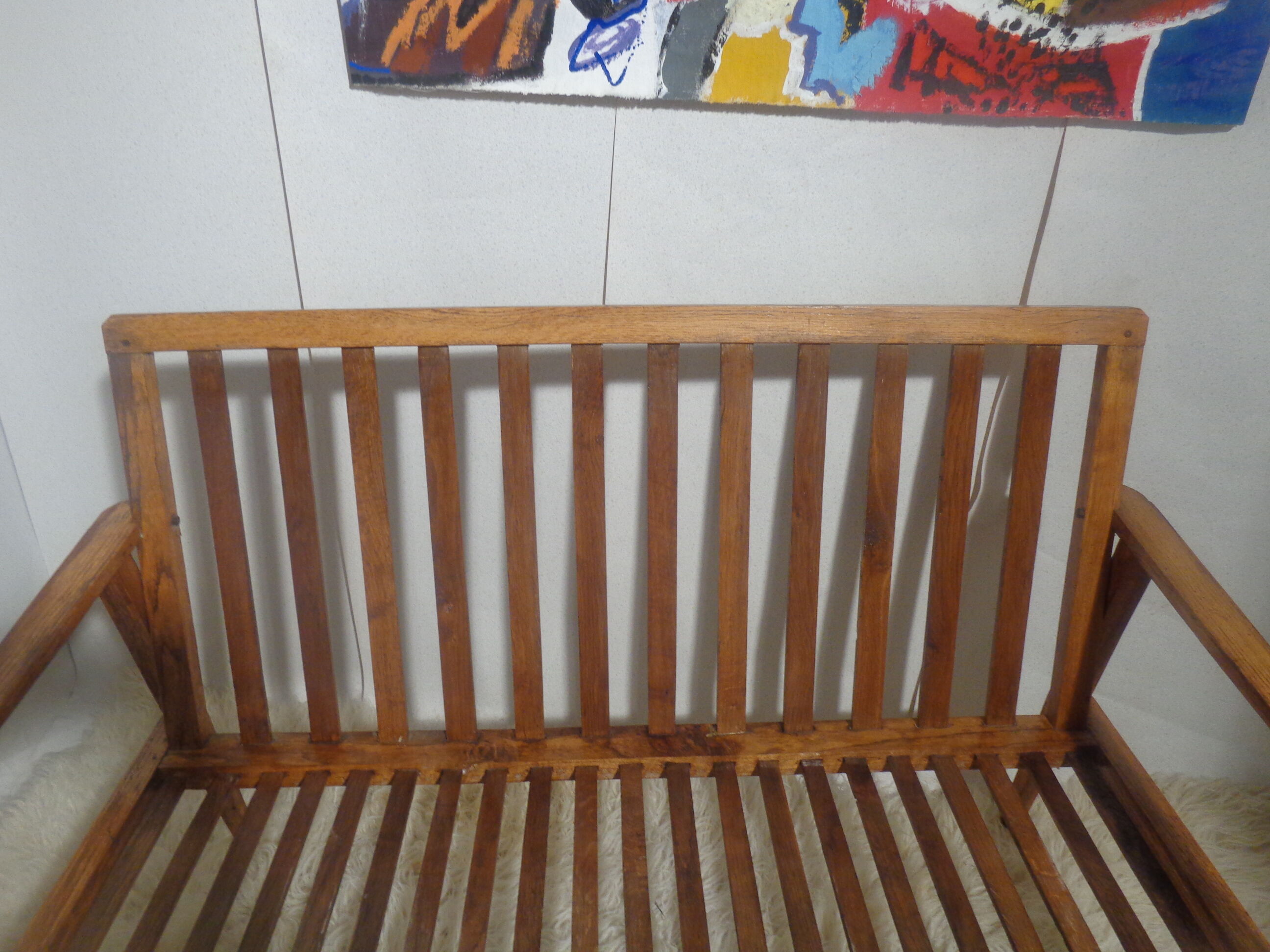 Vintage Scandinavian bench of the years 60