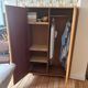 Vintage wooden wardrobe – Mid-century design – NOT Brussels