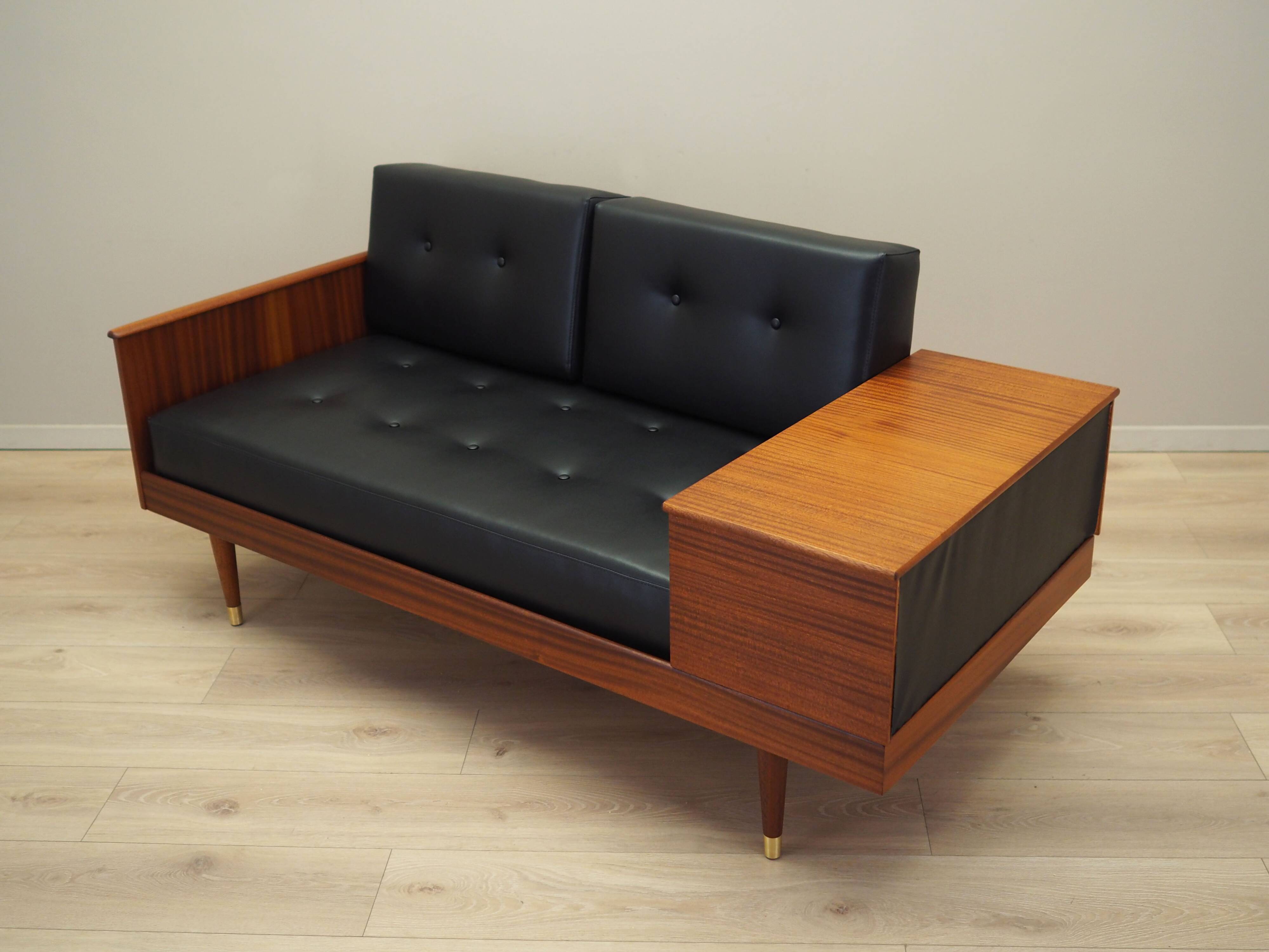 Mahogany sofa, Norwegian design, 1960s, designer: Ingmar Relling