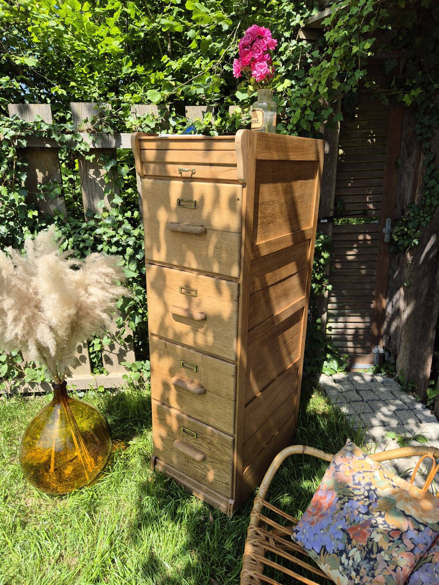 Antique filing cabinet