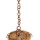 Handcrafted Bamboo and Rattan Pendant Lamp, Spanish Modernist, 1960s