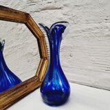 Vase soliflore bleu
