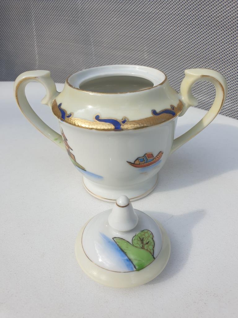 Coffee service Vintage Pagoda 1945 "made in occupied Japan"