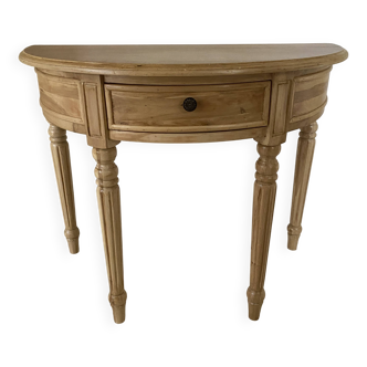 Console entree demi-lune