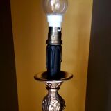 Gilded bronze lamp base