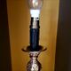 Gilded bronze lamp base