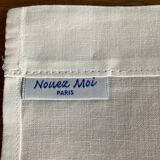 Essuie mains brodé anémone Nouez Moi