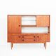 Scandinavian style vintage sideboard. Teak wood. France, 1960s.