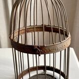 Metal bird cage