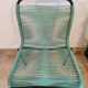 Green scoubidou chair