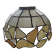 Vintage mother-of-pearl and glass ceiling pendant lampshade