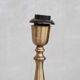 Pair of Leather and Brass Mid-Century Einar Bäckström Floor Lamps