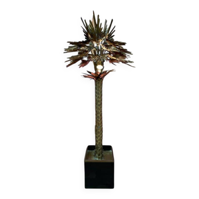 Lampadaire palmier vintage, Christian Techoueyres pour Maison Jansen