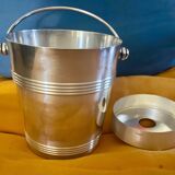 Christofle silver-plated ice bucket model Biarritz