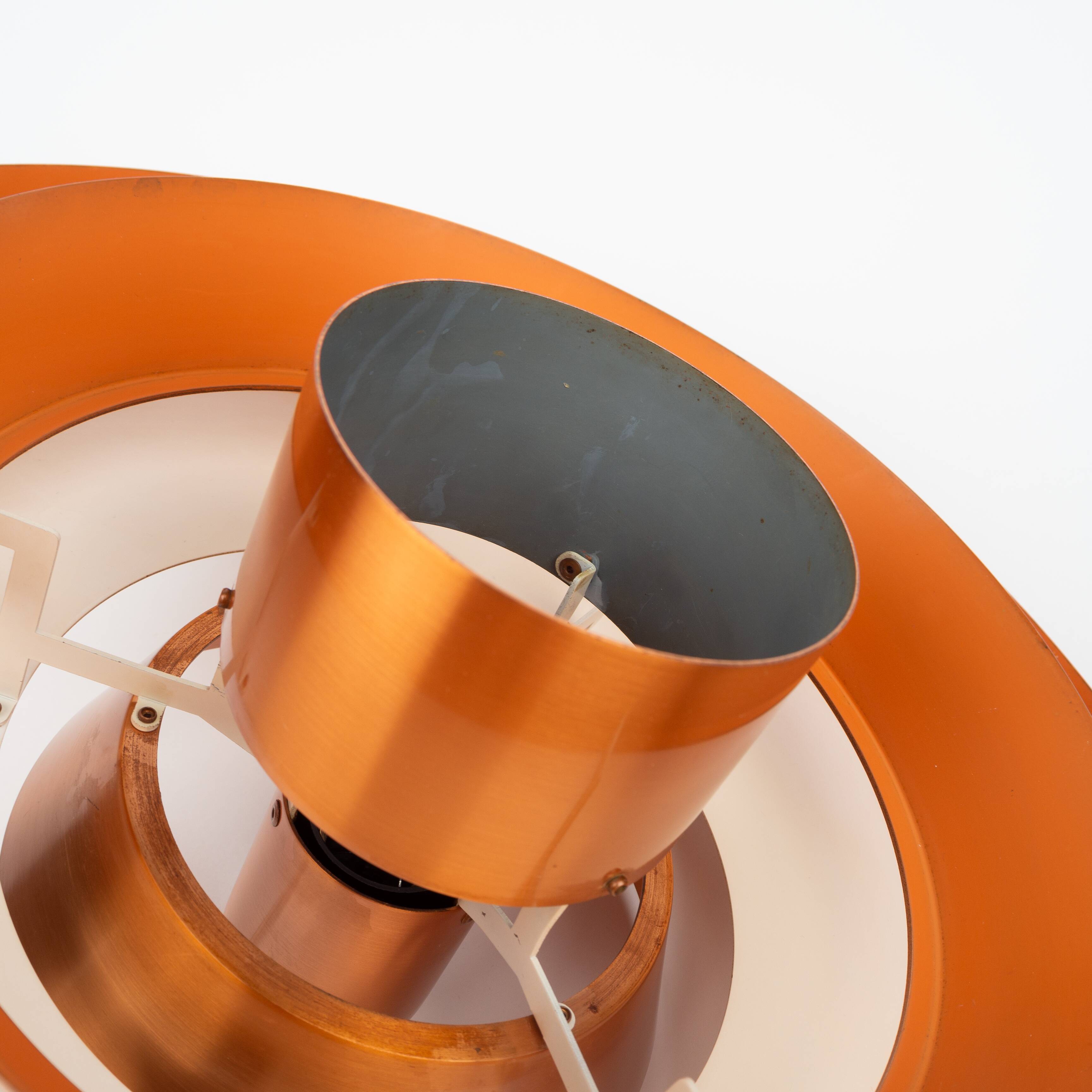 Danish vintage pendant lamp Nova by Jo Hammerborg, Fog og Morup, 1963