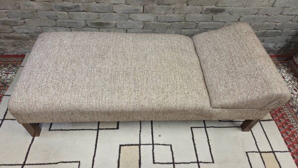 Daybed, méridienne vintage années 70' avec repose-tête