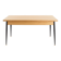 Oak folding table, Italian design, 1980s, manufacture: Italy