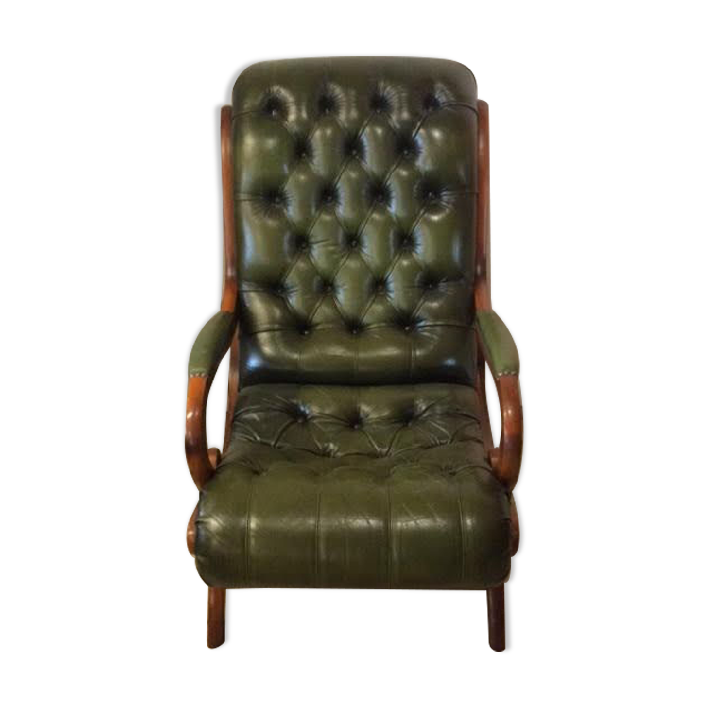 Chesterfield type armchair