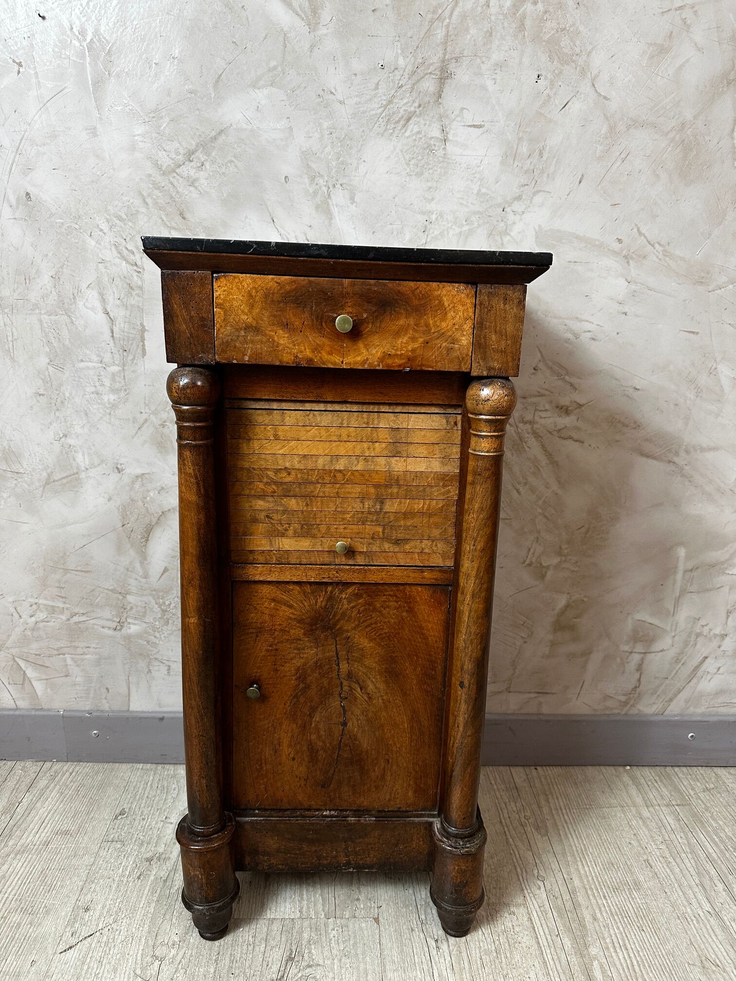 Empire period bedside table