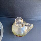 Non-selfish night service - art nouveau - hand-decorated satin blown crystal