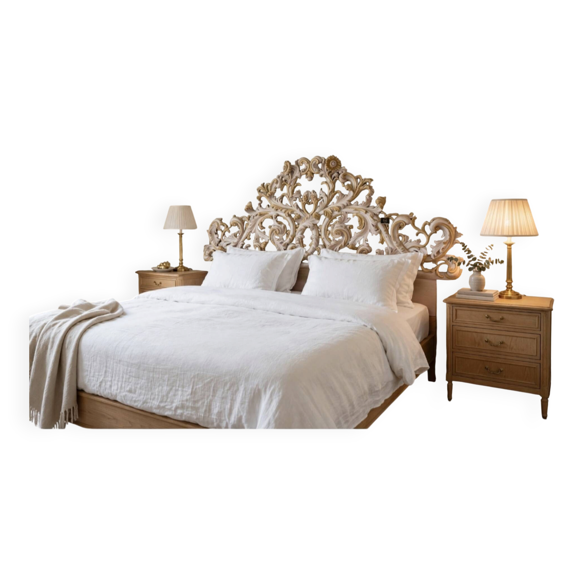 Baroque headboard