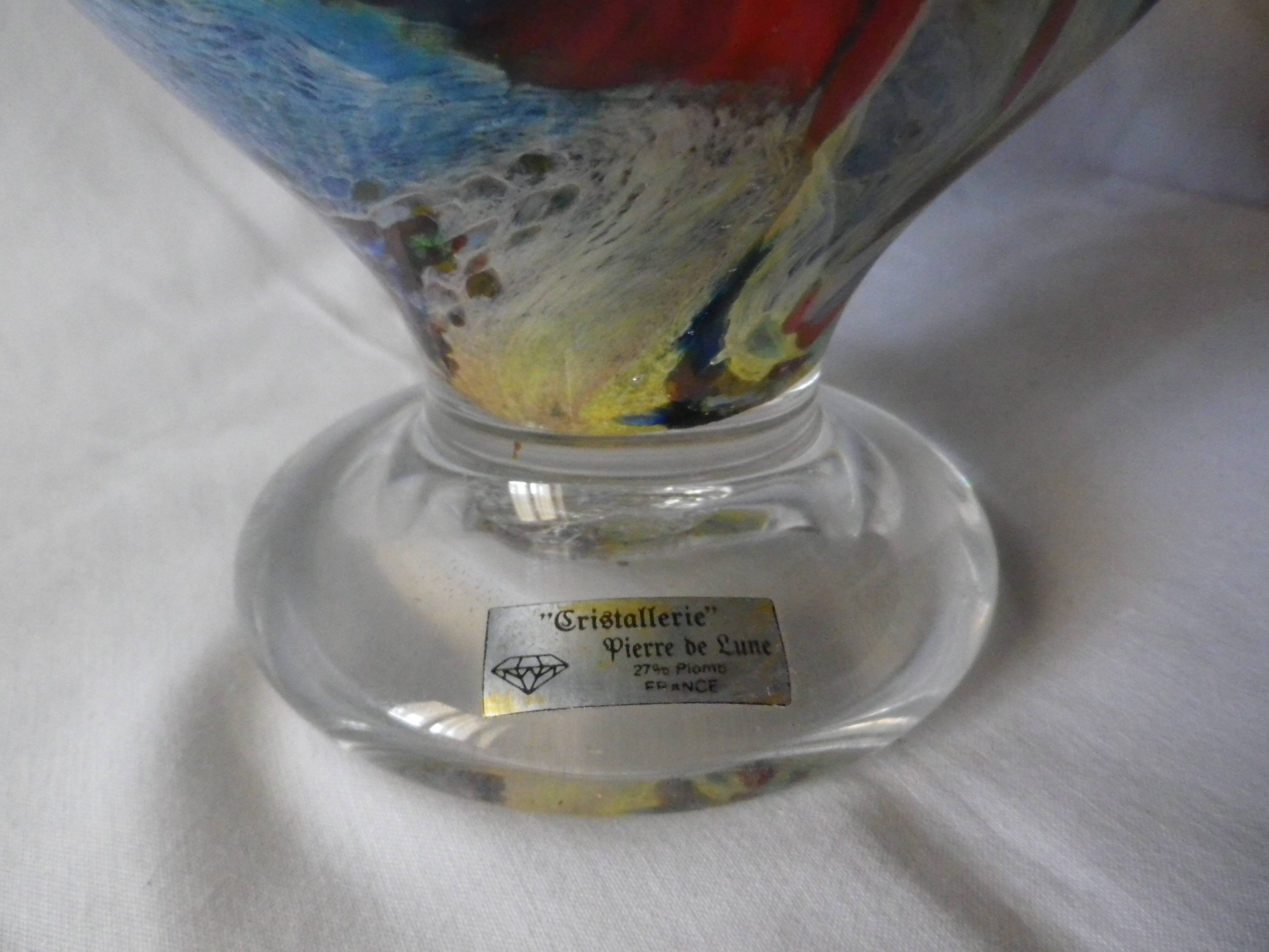 Coupe  a fruit en cristal