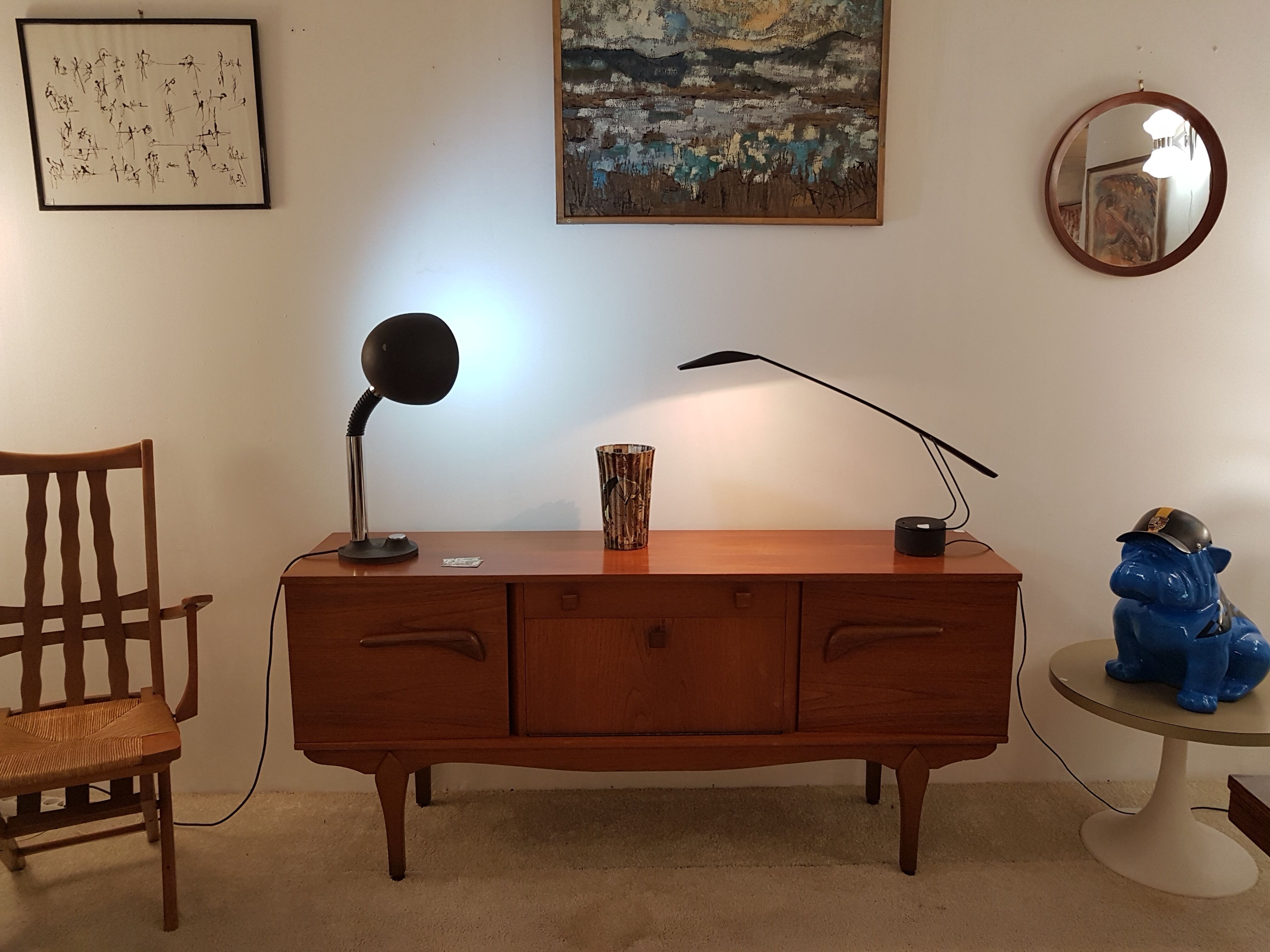 Scandinavian dining table 1960's