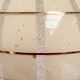 Set of 2 vintage ceiling lamps with golden lines, 1960s