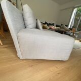 Habitat Kasha light gray sofa