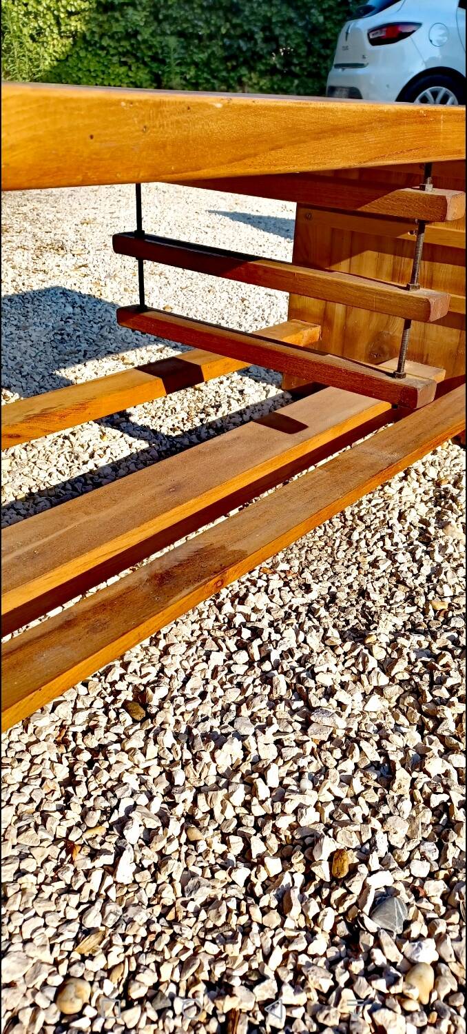 vintage Pierre CHAPO elm sideboard 1950