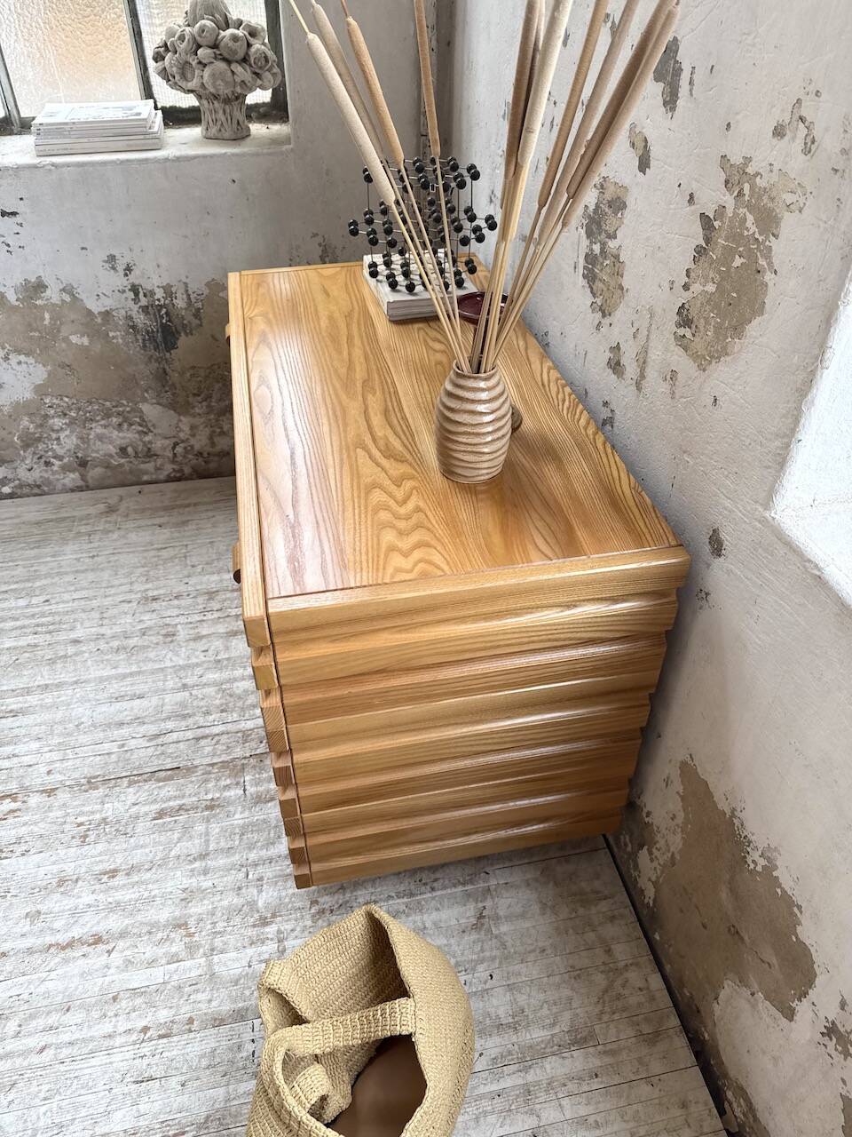 Solid oak chest of drawers Regain XL