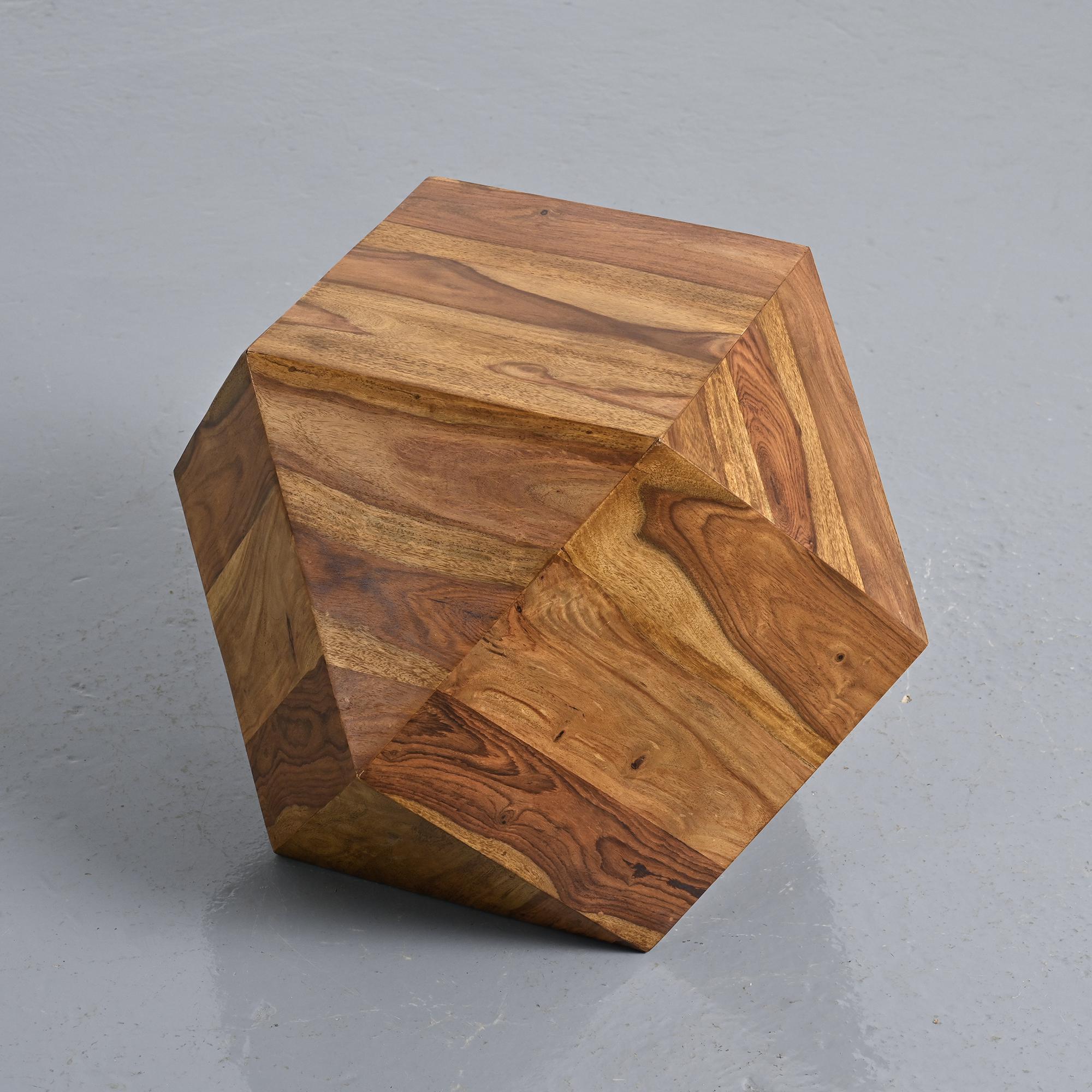 Paire de bouts de canapé en bois, circa 1980