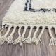 Berber Moroccan rug in natural wool 250cm x 150cm