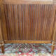 Louis XVI style mahogany display case