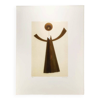 Lithographie Man Ray des années 1970 en édition limitée. Signature de l'auteur et numérotée.